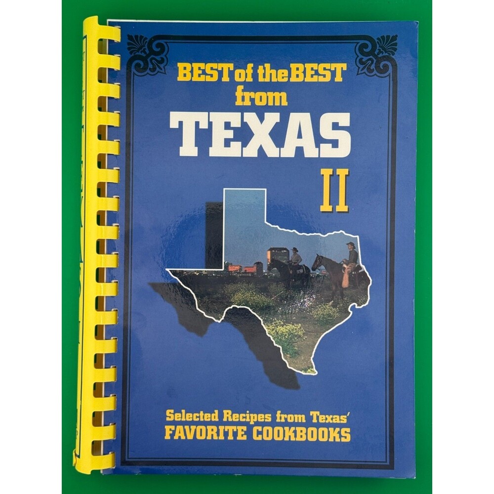 Vintage Best of the Best From Texas II Cookbook Southwestern Recipes